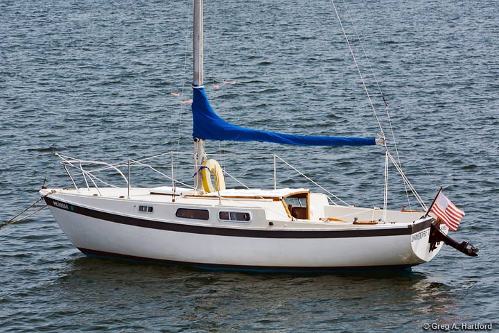 The Cal 25 foot WindDrift Sailboat Rental