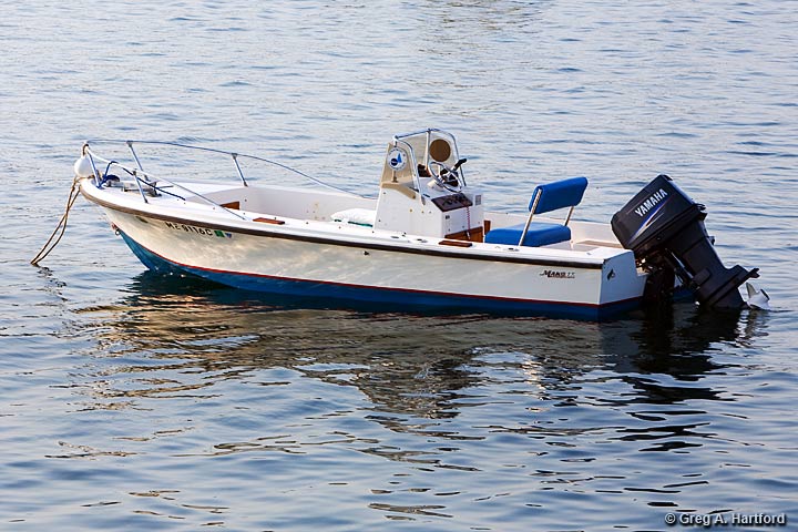 The 17 foot Mako Motorboat Rental